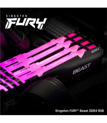 Kingston Fury Beast 16 GB, DDR4-3200, 1600 MHz, PC/server, Registered No, ECC No, Black