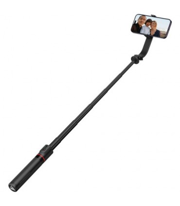 Tech-Protect statiiv-käsistatiiv Selfie Stick Tripod MagSafe L04S, must