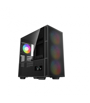 Deepcool MID TOWER CASE  CH560 Digital Side window, Black, Mid-Tower, Power supply included No