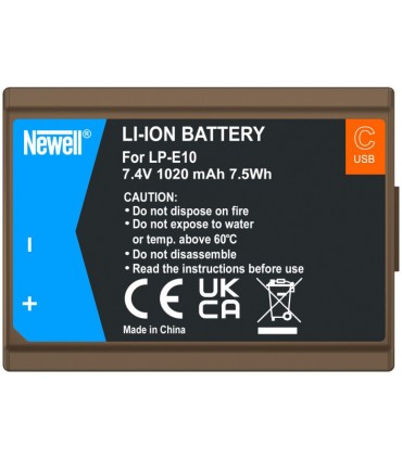 Newell aku Canon LP-E10 USB-C