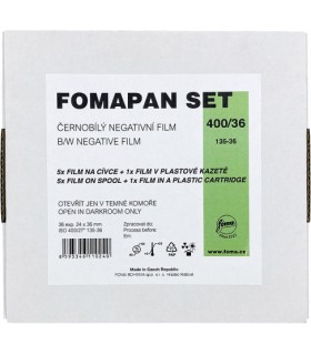 Foma film Fomapan 400/36 Set 6 filmi + kassett