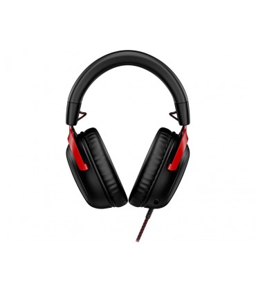 HyperX Cloud III, must/punane