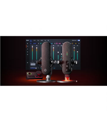 SteelSeries Alias Gaming Microphone, Wired, Black SteelSeries