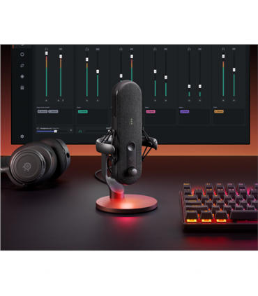 SteelSeries Alias Gaming Microphone, Wired, Black SteelSeries