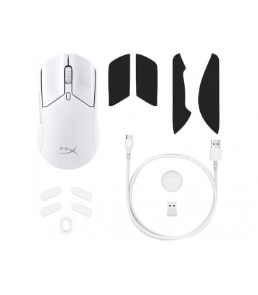 HyperX Mouse USB Optical WRL/PulseFire Haste 2 White