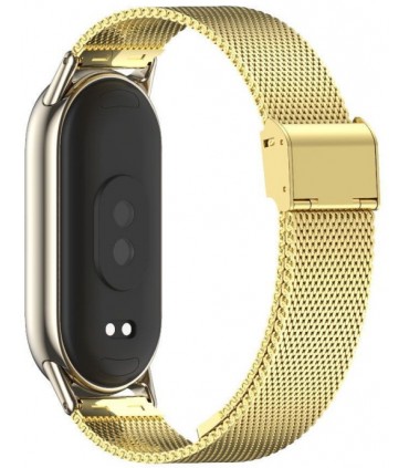 Tech-Protect kellarihm MilaneseBand Xiaomi Smart Band 8, kuldne