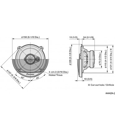 Pioneer TS-A1371F