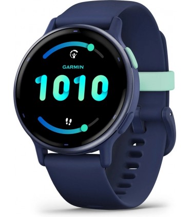 Garmin Vivoactive 5, GPS, WiFi, sinine korpus ja silikoonrihm