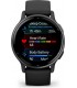 Garmin Vivoactive 5, GPS, WiFi, must korpus ja silikoonrihm