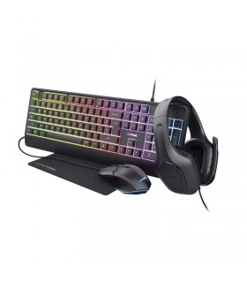 Trust KEYBOARD +MOUSE GXT792 QUADROX/4-IN-1 BUNDLE ENG 25155
