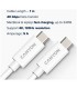 Canyon USB-C to USB-C 240W USB 4.0 1m, valge