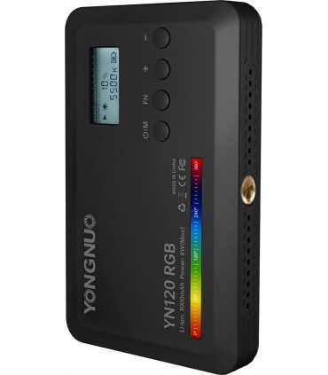 Yongnuo videovalgusti LED YN120 RGB WB