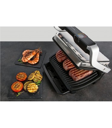 Tefal GC750D Optigrill Elite, eesti- ja venekeelne menüü, inox