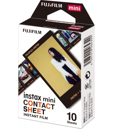 Fujifilm Instax Mini 1x10 Contact Sheet