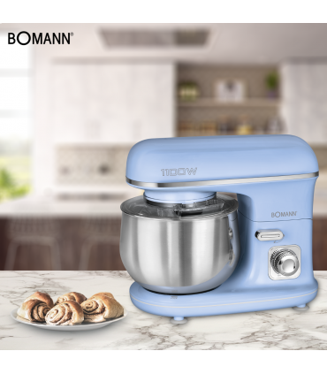 Bomann KM6030CBBL sinine, multifunktsionaalne mikser 5 L