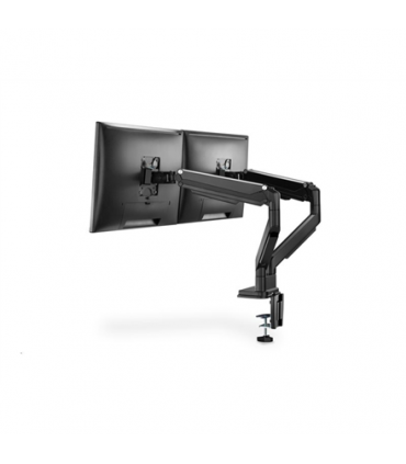 DIGITUS Universal Dual Monitor Mount with Gas Spring and Clamp Mount Digitus
