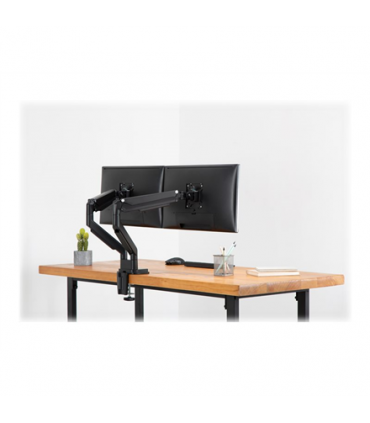 DIGITUS Universal Dual Monitor Mount with Gas Spring and Clamp Mount Digitus