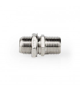 Nedis antenniotsik Coax liitja F-pesa- F-pesa 10tk