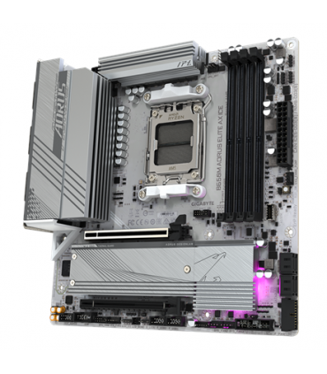 Gigabyte B650M A ELITE AX ICE Processor family AMD