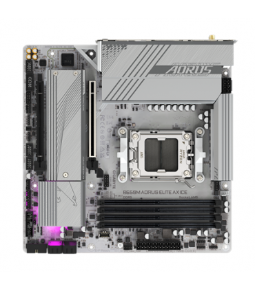 Gigabyte B650M A ELITE AX ICE Processor family AMD