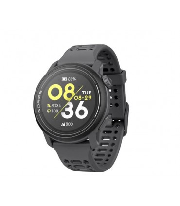 Coros PACE 3 GPS, musta silikoonrihmaga