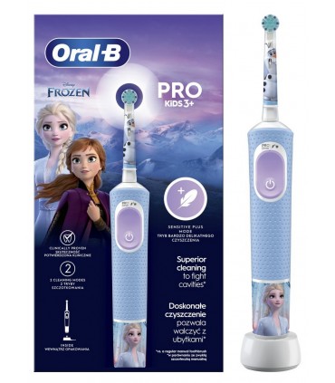 Braun D103.413.2K Vitality PRO Kids 3+ Frozen laste hambahari