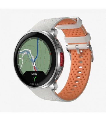 Polar Vantage V3 Premium Multisport Kell, hõbedane/Aprikoosi värv