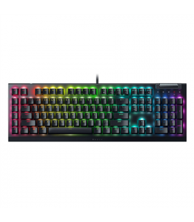 Razer Mechanical Gaming Keyboard BlackWidow V4 X Wired US Yellow Mechanical Switches (Linear) Black