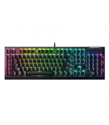 Razer Mechanical Gaming Keyboard BlackWidow V4 X Wired US Yellow Mechanical Switches (Linear) Black