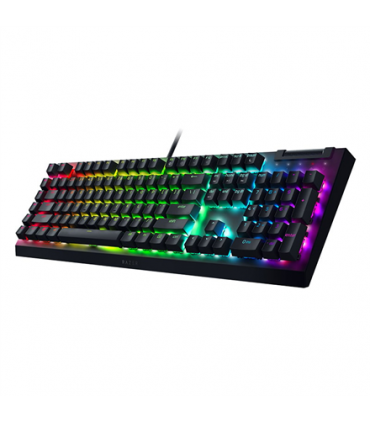 Razer Mechanical Gaming Keyboard BlackWidow V4 X Wired US Yellow Mechanical Switches (Linear) Black