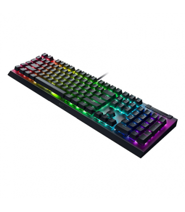 Razer Mechanical Gaming Keyboard BlackWidow V4 X Wired US Yellow Mechanical Switches (Linear) Black