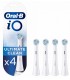 Braun Oral-B iO CW-4 Ultimate Clean varuaharjapead 4 tk, valge