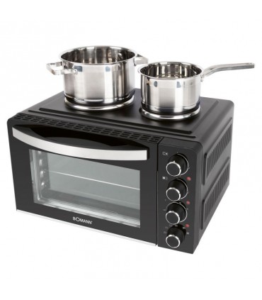 Bomann KK6059CB lauaahi 2 keedualaga must 28 l