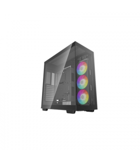 Deepcool Full Tower Gaming Case CH780 Side window Black ATX+ Power supply included No