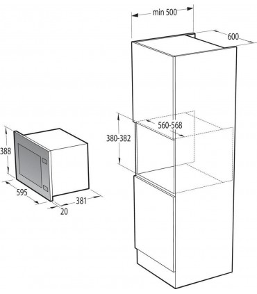 Gorenje BM251SG2BG