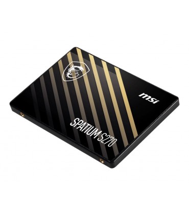 MSI SSD|SPATIUM S270|240GB|SATA|3D NAND|Write speed 400 MBytes/sec|Read speed 500 MBytes/sec|2,5"|TBW 250 TB|MTBF 2000000 hours