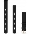 Garmin kellarihm Lily 2 Silicone Band, must