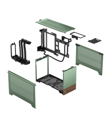 Fractal Design PC Case Terra Jade Mini ITX SFX-L/SFX