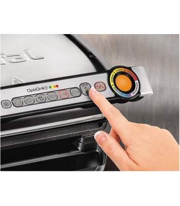Tefal GC716D Optigrill+, vahvliplaadid, inox