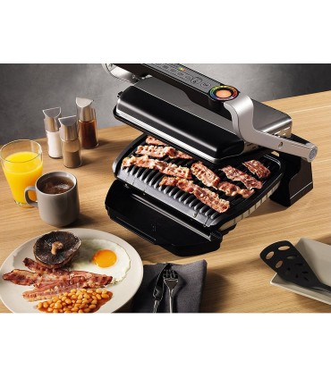 Tefal GC716D Optigrill+, vahvliplaadid, inox