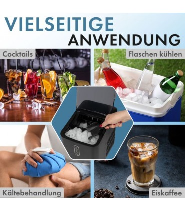 Clatronic EWB3798 jääkuubikute valmistaja, must