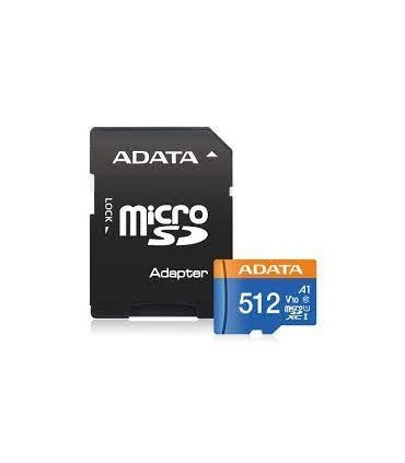 Adata Memory Micro SDXC 512GB W/AD./AUSDX512GUICL10A1-RA1