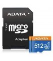 Adata Memory Micro SDXC 512GB W/AD./AUSDX512GUICL10A1-RA1