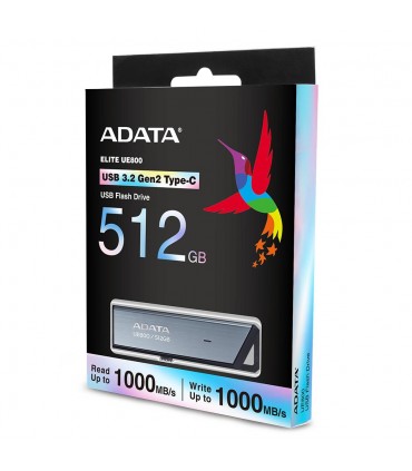 ADATA Memory Drive Flash 512GB Silver AELI-UE800-512G-CSG