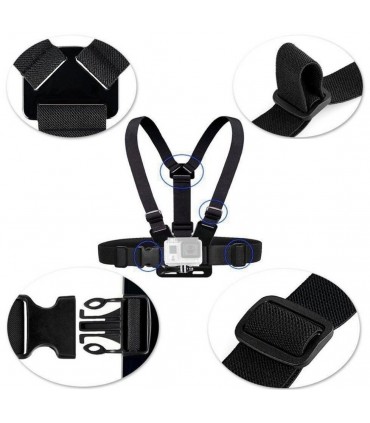 D-Fruit kinnitusrihm Adjustable Harness Set GoPro