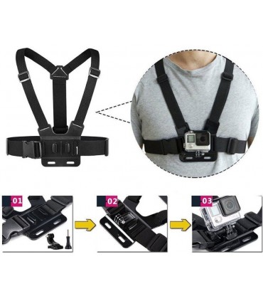 D-Fruit kinnitusrihm Adjustable Harness Set GoPro