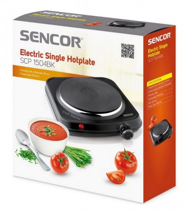 Sencor SCP1504BKEUE4 lauapliit 1 keedualaga must