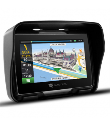 Navitel Personal Navigation Device G550 MOTO Bluetooth GPS (satellite) Maps included
