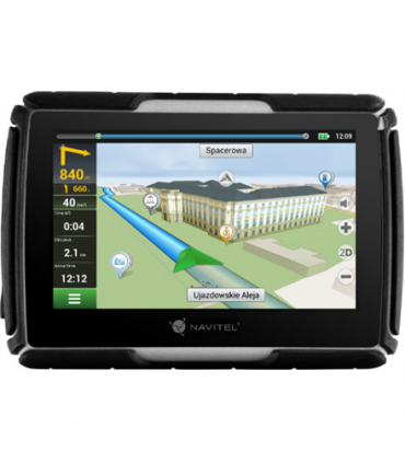 Navitel Personal Navigation Device G550 MOTO Bluetooth GPS (satellite) Maps included