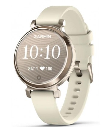 Garmin Lily 2 Sport, 35 mm, kuldne, beež silikoonrihm